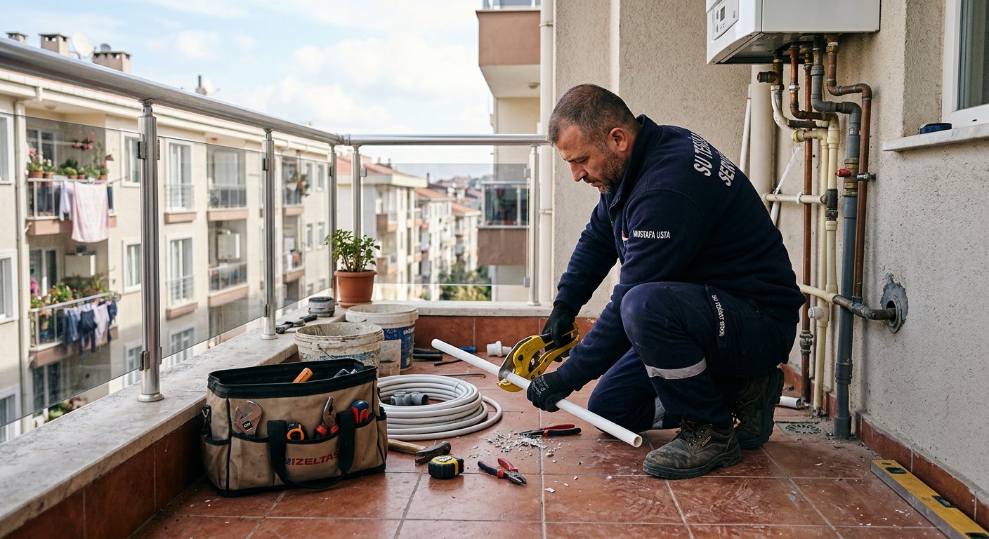 Dış Hat ve Bahçe Su Tesisatı kontrol noktası