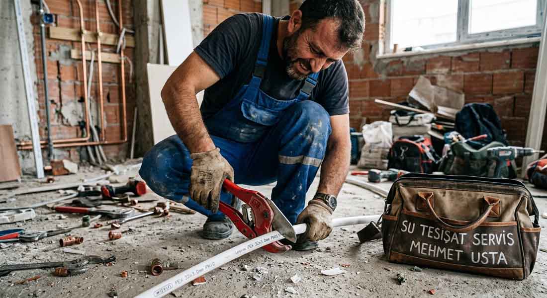 Su Tesisatı Tamiri saha uygulaması
