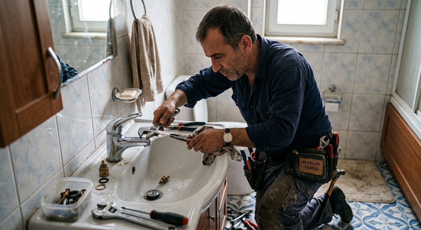 Klozet ve Rezervuar Tamiri detay kontrolü