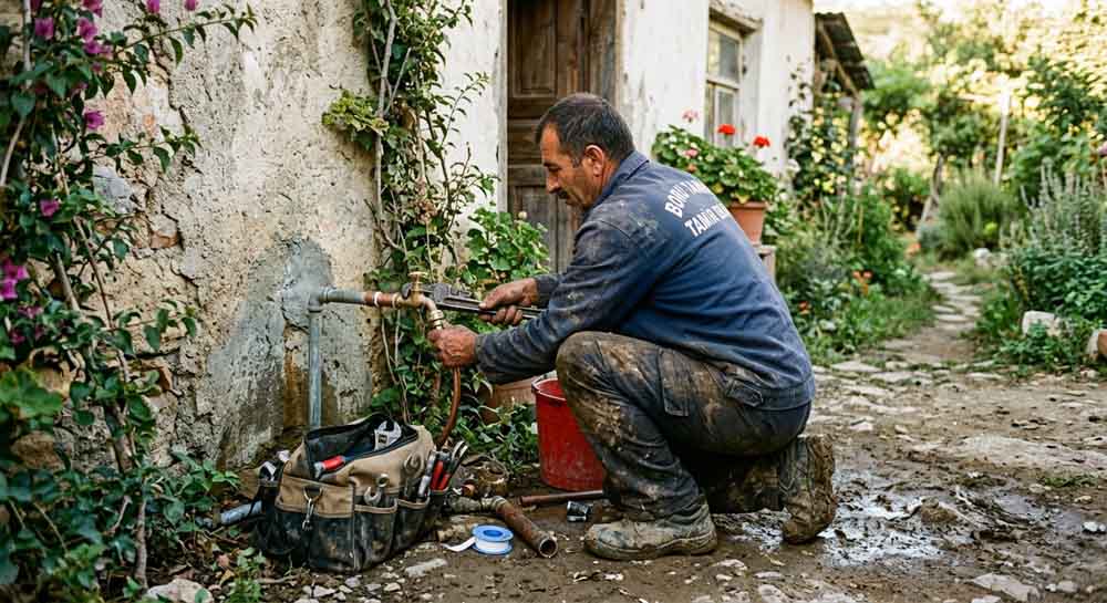 Dış Hat ve Bahçe Su Tesisatı